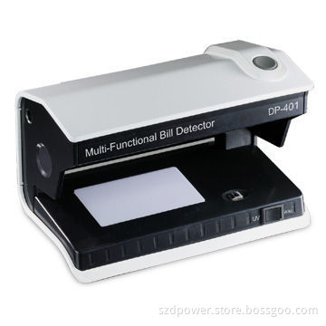 Multi-function Counterfeit Detector with 18W Ultraviolet Tube, Measures 21 x 12.5 x 14.8cm